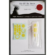 1:48 Ki-27 Ko Nate Vacu Canopy & Mask /HSG