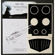 1:72 D3A1 Val Nat. Insignias with white outline /FUJ,CH
