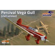 Dora Wings 1:72 Percival Vega Gull - civil service (4x camo)