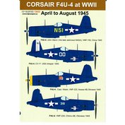 1:72 Corsair F4U-4 at WWll April to August 1945