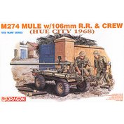 Dragon 1:35 MULE w/106 mm R.R.+crew