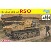Dragon 1:35 7.5cm PaK 40/4 auf RSO (Smart kit)