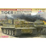 Dragon 1:35 Tiger I Mid-Production w/Zimmerit Otto Carius (Battle of Malinava Village 1944)