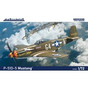 Eduard modely 1:72 P-51D-5 Mustang WEEKEND