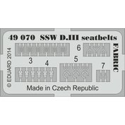 1:48 SSW D.III seatbelts FABRIC /EDU
