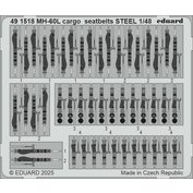 1:48 MH-60L cargo seatbelts STEEL /ICM