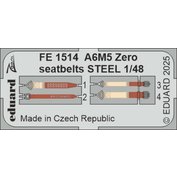 1:48 A6M5 Zero seatbelts STEEL /FNM