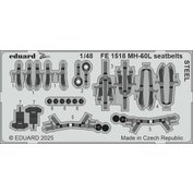 1:48 MH-60L seatbelts STEEL /ICM