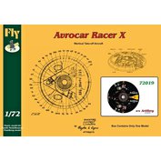 Fly 1:72 Avrocar Racer X (70 Artillery models)