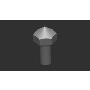 1:35 Pancéřový šroub šestiboký (0,7mm)
