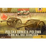 First To Fight 1:72 Polska Armata Polowa 75mm wz.1897 Schneider