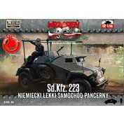 First To Fight 1:72 Sd.Kfz.223 Armored radio vehicle