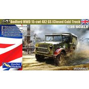 Gecko Models 1:35 Bedford MWD 15-cwt 4x2 General Service (closed cab) Truck