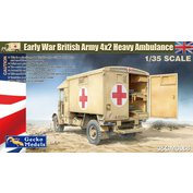 Gecko Models 1:35 Early War Austin K2Y Heavy Ambulance