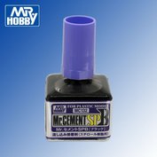 Mr.Cement SP B - lepidlo na plast 40ml (černé)