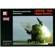 GRAN 1:72 RAPIER FSA/FSB2 Anti-Aircraft Missile Systém