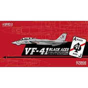 Great Wall Hobby 1:72 US Navy F-14A VF-41 "Black Aces" /w special PE & Decal