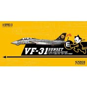 Great Wall Hobby 1:72 US Navy F-14D VF-31 "Sunset" /w special PE & Decal