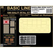 1:35 Nakajima B5N2 Kate (closed canopy) - Basic Line (laser) /Border Model