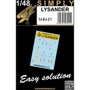1:48 Seatbelts Westland Lysander