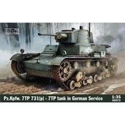 IBG Models 1:35 Pz.Kpfw. 7TP 731(p) in German Service