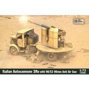 IBG Models 1:72 3Ro Italian Autocannone 90/53 w/ 90mm AA Gun