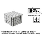 1:72 Sand Balast Crate for Gotha Go 242/244
