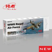 ICM Acrylic Paint WWII Royal Air Force (6 x 12ml)