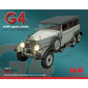 ICM 1:24 G4 with open cover (German Personnel Car)