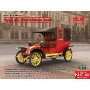 ICM 1:24 Type AG 1910 Paris Taxi (4 decal variants)