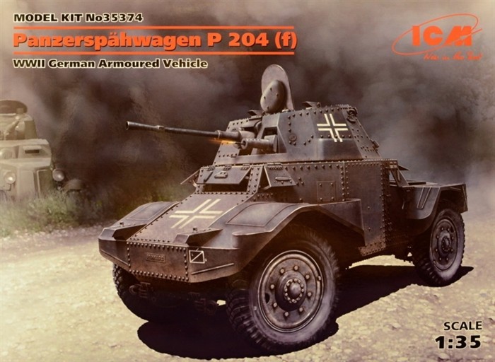 特別エンドユーザーの-用•）ICM 1/35 ドイツ軍 P204 (f) 装