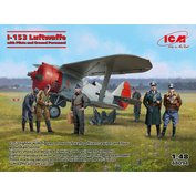 ICM 1:48 I-153 Luftwaffe w/ Pilots & Ground Pesonnel