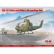 ICM 1:48 AH-1G Cobra and M8A1 US Landing Mat