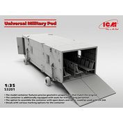 1:35 Universal Military Pod w/ M8A1 US Landing Mat