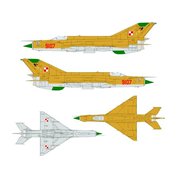 1:144 Zloty MiG (Polish AF MiG-21MF nr.9107)