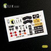 1:35 GAZ 69 4x4 Utility Truck Interior