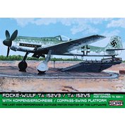 Kora models 1:72 Focke-Wulf Ta 152V3/V5 & Compass-Swing Platf.