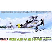 Kora models 1:72 Fw 44D/44F Germany Early Ski Type