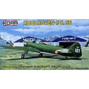 Kora models 1:72 Koolhoven F.K. 56 Belgian Trainer Aircr. WWII