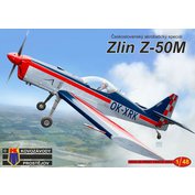 Kovozávody Prostějov 1:48 Zlin Z-50M