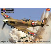 Kovozávody Prostějov 1:72 Spitfire Mk.Vc Trop “Over Yugoslavia”