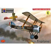 Kovozávody Prostějov 1:72 Sopwith Triplane
