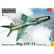 Kovozávody Prostějov 1:72 MiG-21F-13 „Warsaw Pact“