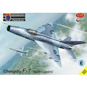 Kovozávody Prostějov 1:72 Chengdu F-7 „Asian users“