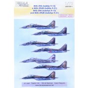 1:72 MiG-29A and MiG-29UB (8x camo)