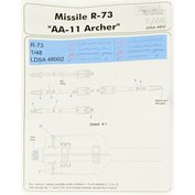 1:48 Missiles R-73 & stencils (2 pcs.)