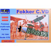 LF models 1:72 Fokker C.VD - Norway 1940 (3x camo)