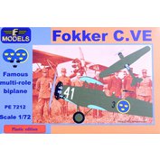 LF models 1:72 Fokker C.VE - Sweden 1932-1940 (3x camo)