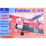 LF models 1:72 Fokker C.VD Ski - Norway 1940 (3x camo)