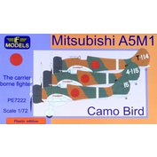 LF models 1:72 Mitsubishi A5M1 Claude Camo Bird (3x camo)